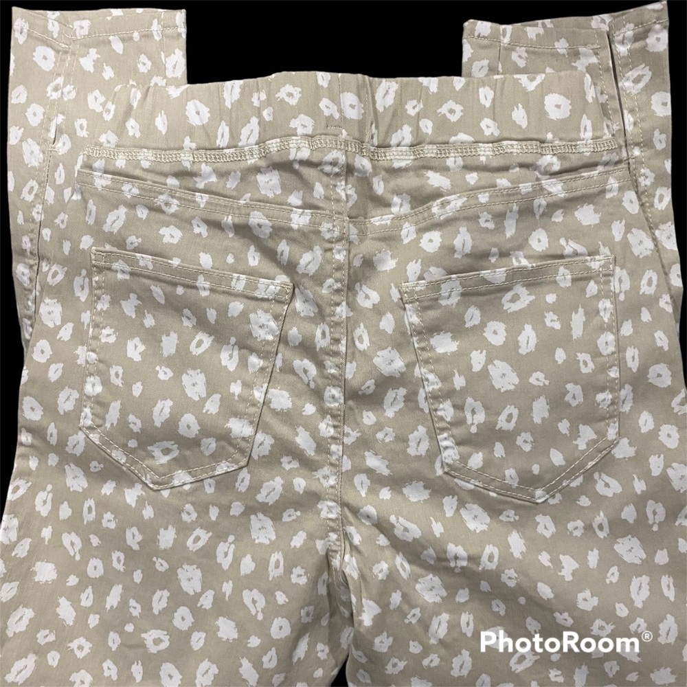 Women’s Spandex Frye Leopard Print Jeans - Mud Pie Tan Size S - Picture 9 of 9